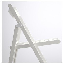 Фото5.Стул раскладной, белый TERJE IKEA 802.224.41
